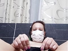 Incredible Slimy Wet Pussy and Stained Creamy Worn Out Panties